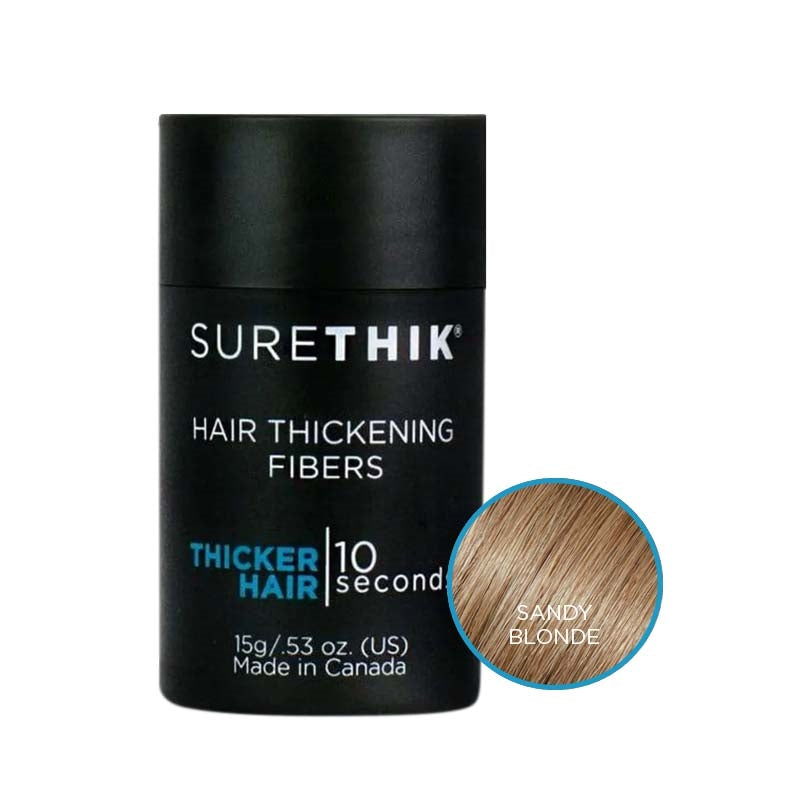 White Smoke SureThik Hair Thickening Fibers Sandy Blonde 15g