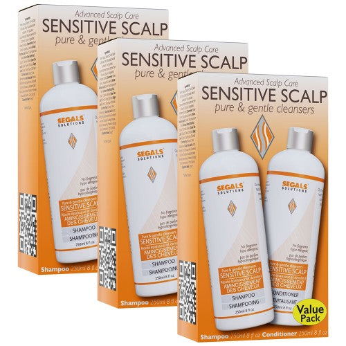 White Smoke Segals Sensitive Scalp Duo Promo