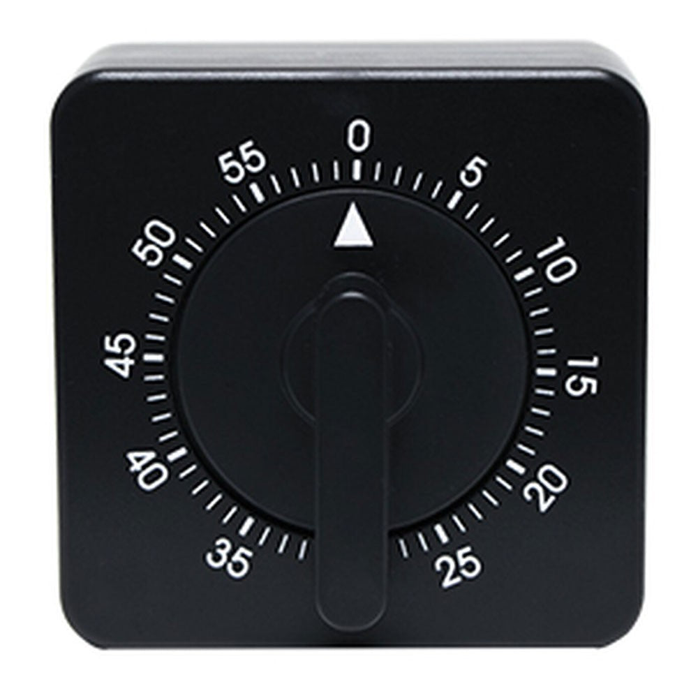 Black Soft 'n Style Square Timer