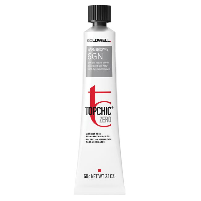 White Smoke Goldwell Topchic Zero Ammonia-Free Permanent Hair Color Tubes