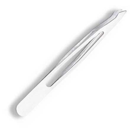 White Smoke Ultra Slant Point Tweezer 3.75