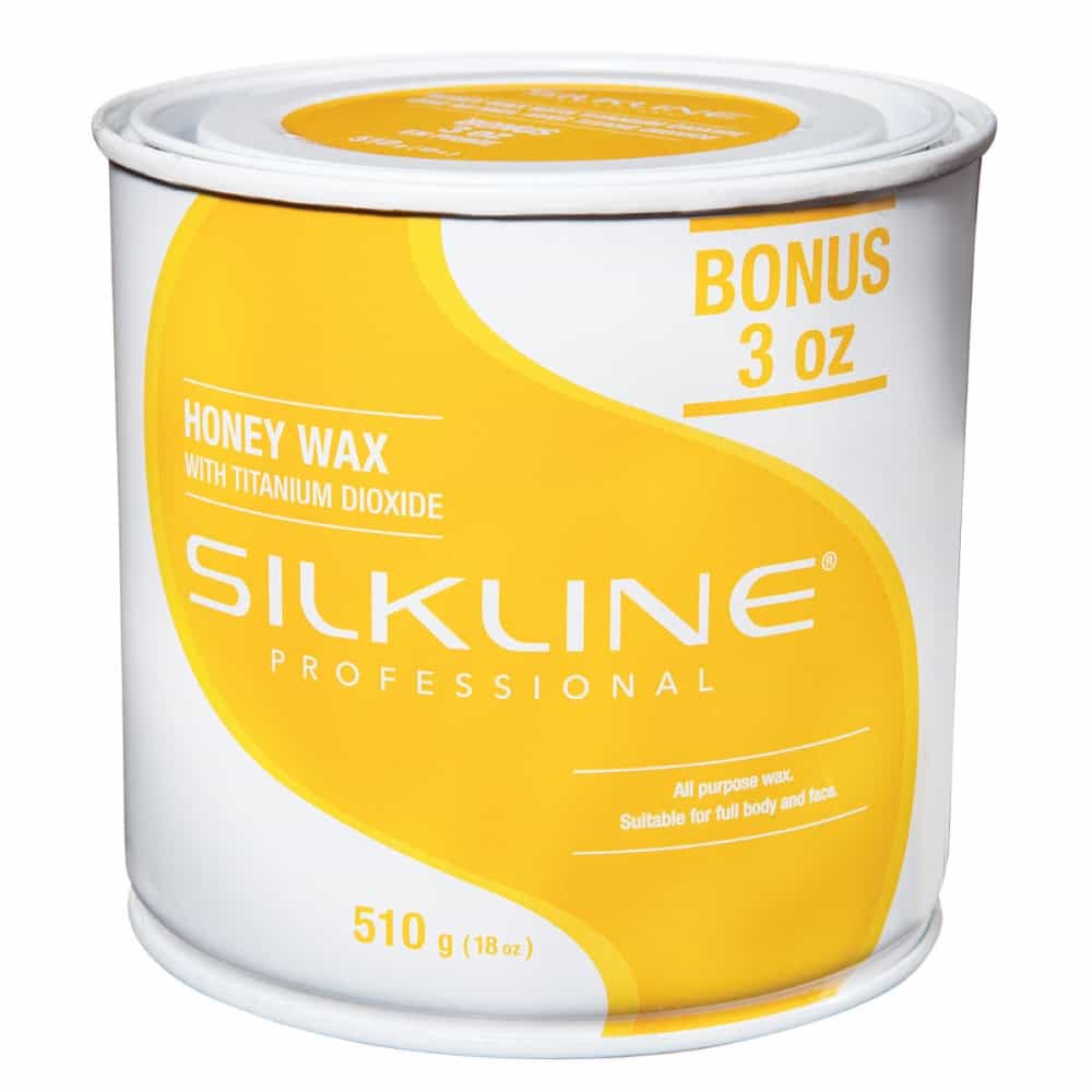 White Smoke Silkline Golden Honey Wax W/Titanium Dioxide 18oz. SL18HONEC