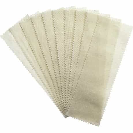White Smoke Satin Smooth Natural Muslin Epilating Strips 100pk LG 19366
