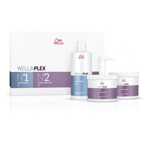 White Smoke Wella Wellaplex Large Kit Step 1+2 3pk