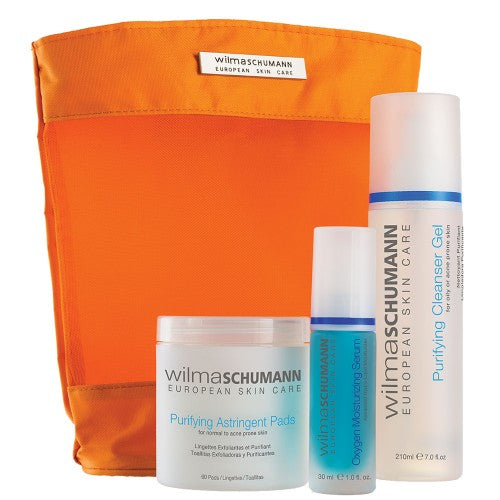 Chocolate Wilma Schumann Oily/Acne Take Home Kit 3pk