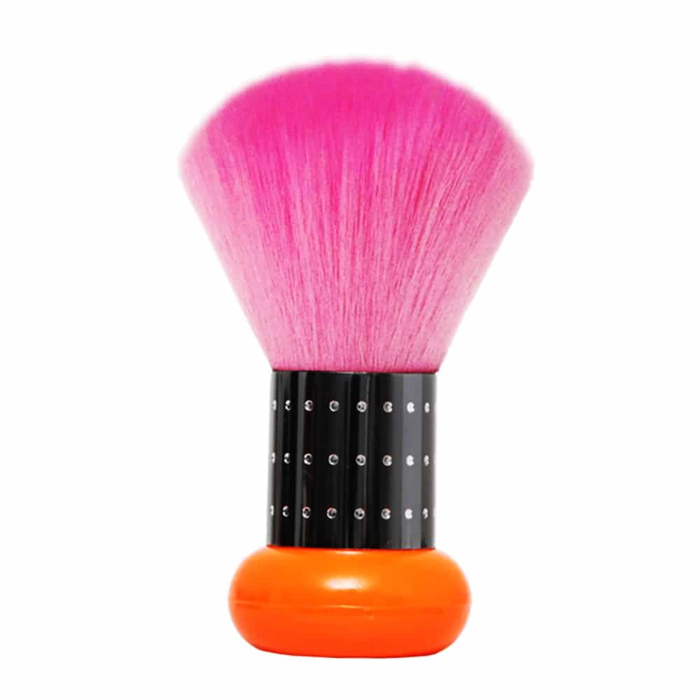 White Smoke Berkeley Premium Dust/Facial Brush Med Pink Hair DB201MPI