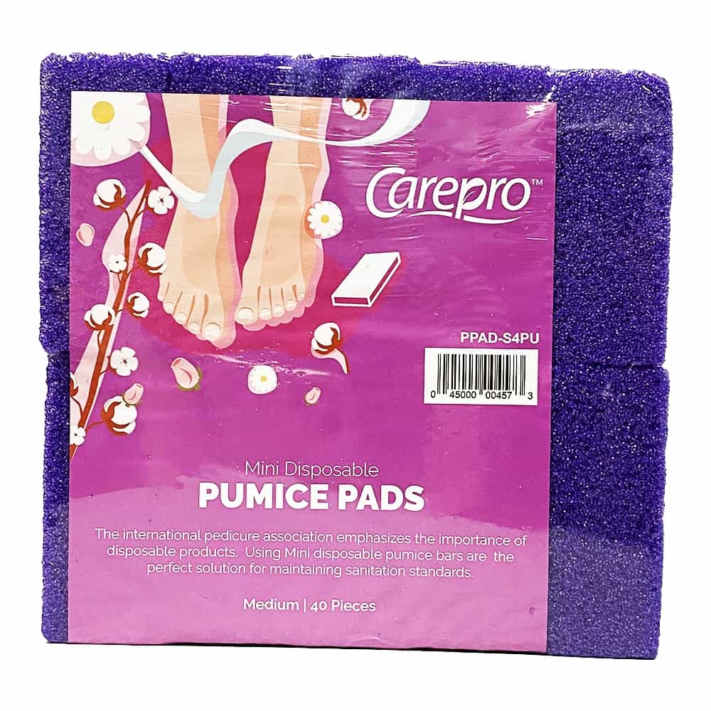 Orchid Carepro Pumice Pads Purple Medium 40 Pcs (PPAD-S4PU)