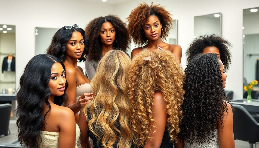 Guide complet pour choisir les meilleures extensions de cheveux selon votre type de cheveux