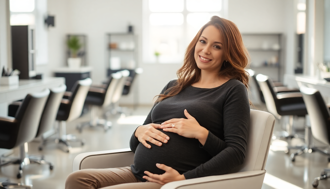 Is Salon-Grade Ammonia-Free Hair Color Safe During Pregnancy? What You Need to Know