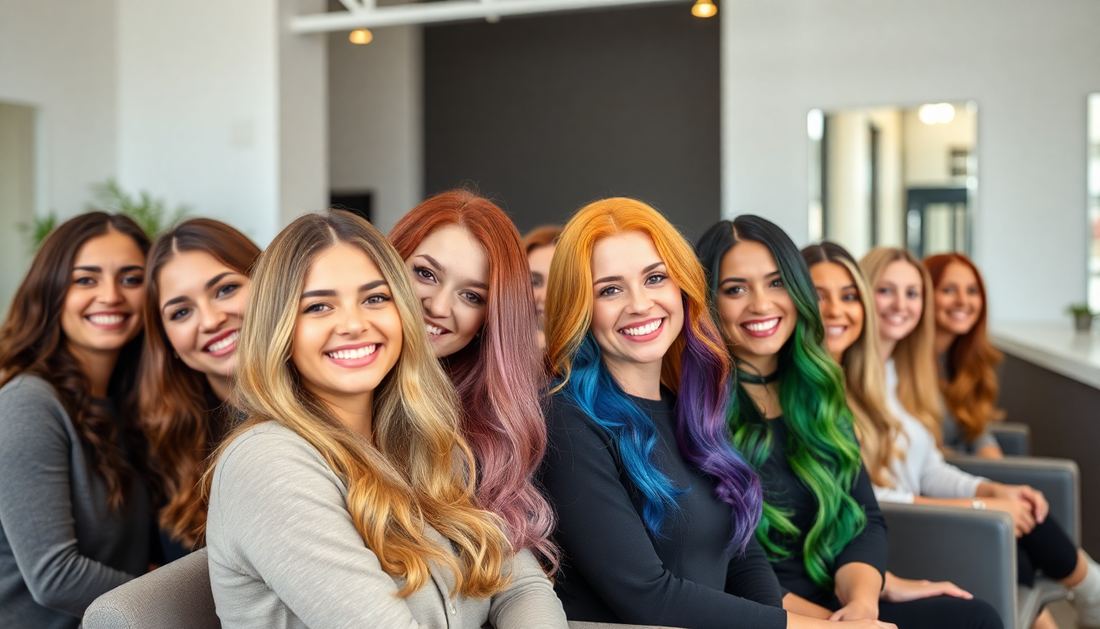 What Are Customer Reviews for Salons Offering Ammonia-Free Hair Dye Treatments?