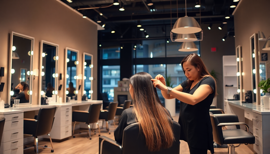 Trouver les meilleurs salons de coiffure pour la pose d'extensions de cheveux près de chez vous