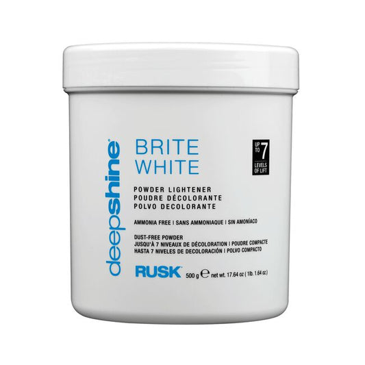 Light Gray Rusk Deepshine Brite White Powder Lightener