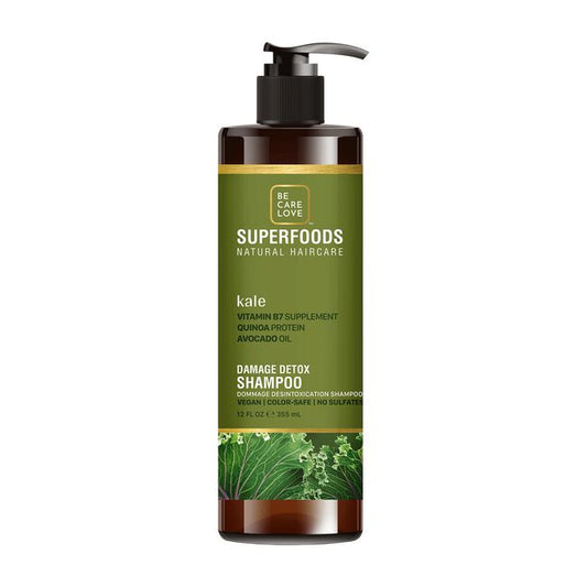 White Smoke Be Care Love Kale Damage Detox Shampoo