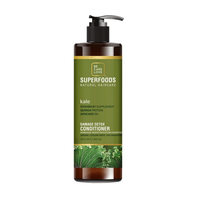 White Smoke Be Care Love Kale Damage Detox Conditioner