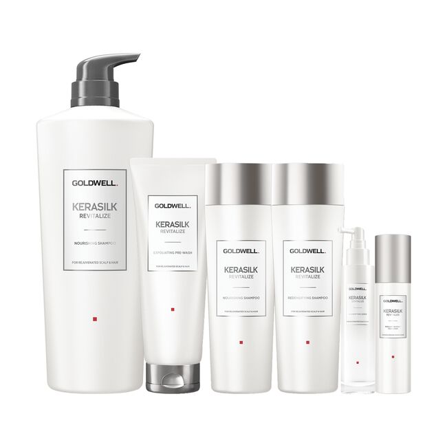 White Smoke Goldwell USA Kerasilk Revitalive Intro