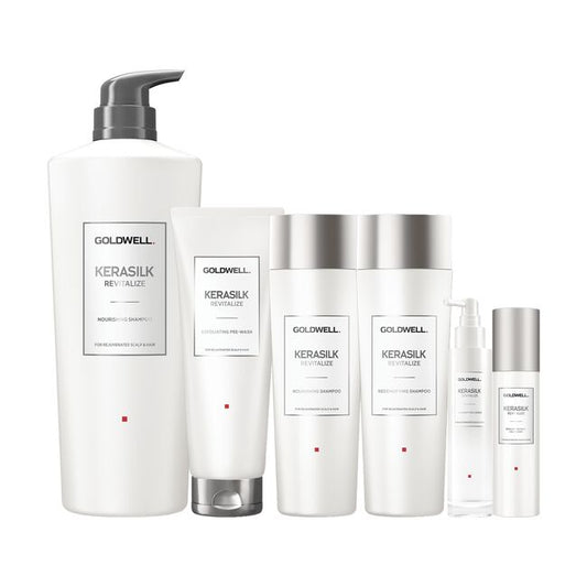 White Smoke Goldwell USA Kerasilk Revitalive Intro