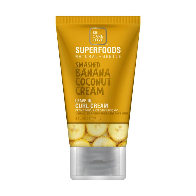 White Smoke Be Care Love Smashed Banana Coconut Leave-In Curl Cream