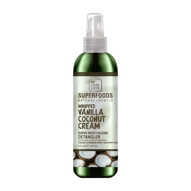 White Smoke Be Care Love Whipped Vanilla Coconut Cream Super Moisturizing Detangler