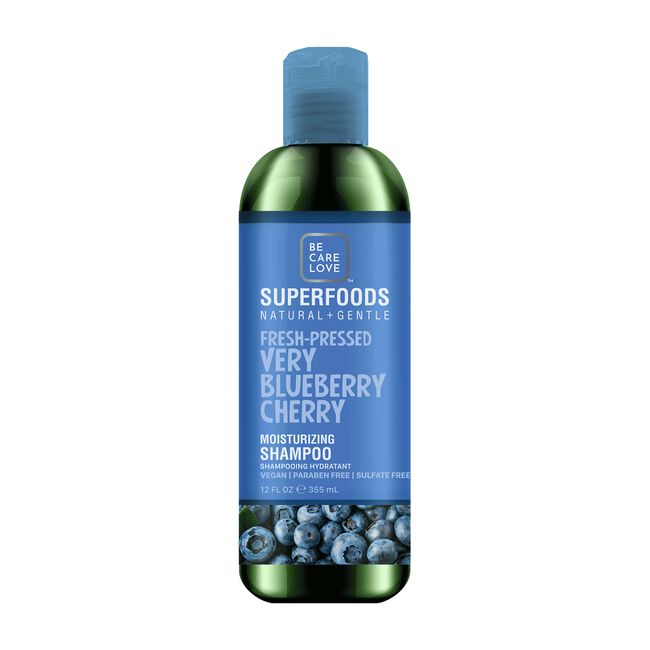 White Smoke Be Care Love Fresh-Pressed Very Blueberry Cherry Moisturizing Shampoo