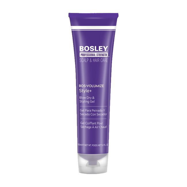 White Smoke Bosley Professional Style + Blow Dry Gel