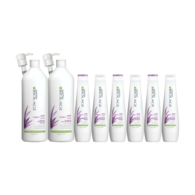 White Smoke Biolage Biolage Ultra Hydrasource Salon Intro