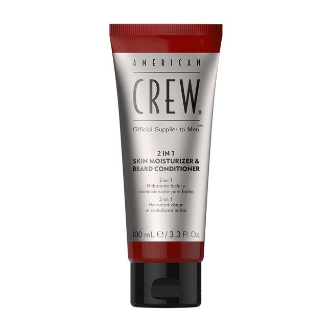 White Smoke American Crew 2-In-1 Skin Moisturizer and Beard Conditioner