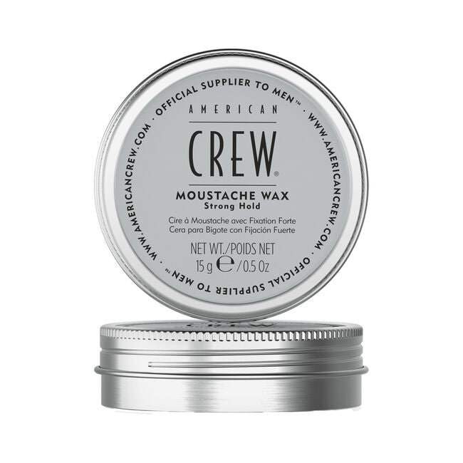 Gray American Crew Moustache Wax
