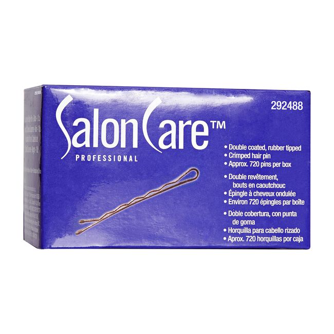 Dark Slate Blue Salon Care Salon Care Supreme Bobby Pins Brown - 1 lb Box