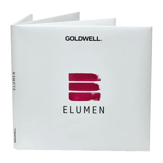 Light Gray Goldwell USA Elumen Color Card/Swatchbook