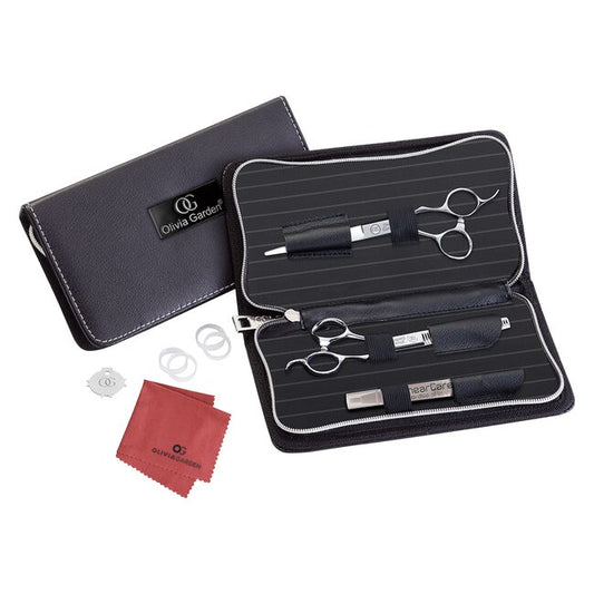 White Smoke Olivia Garden SilkPro Shear Kit 3/4"