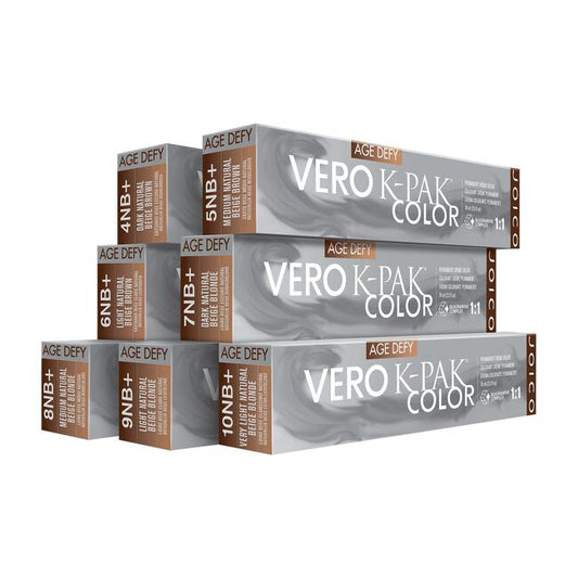 White Smoke Joico Vero K-Pak Color Age Defy Natural Beige Series