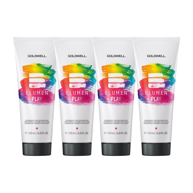 White Smoke Goldwell USA Elumen Play Trial Pack