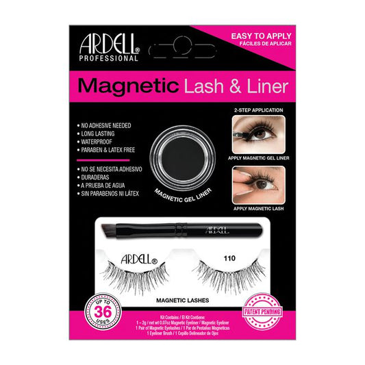 Black Ardell Magnetic Lash #110 & Liner Kit