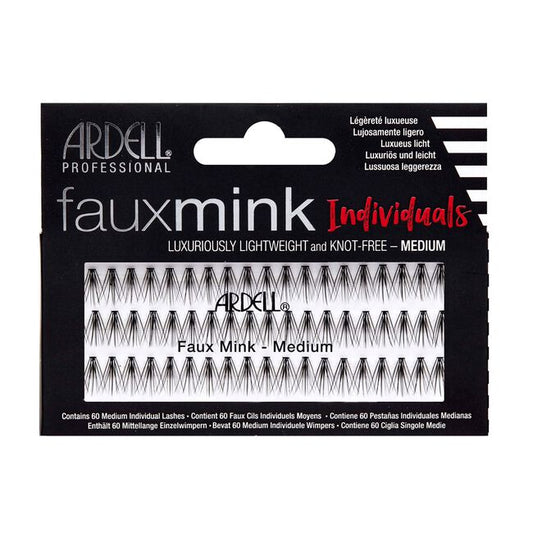 Black Ardell Faux Mink Individuals Lash Medium