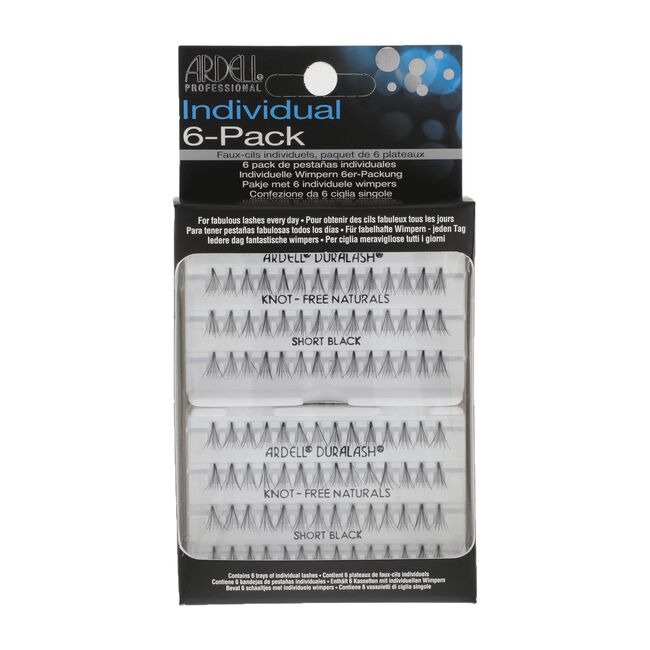 Gray Ardell 6 Pack DuraLash Naturals Short Black