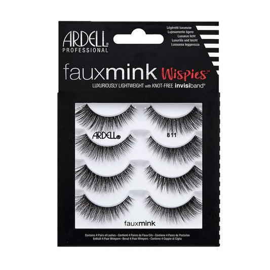 Black Ardell 4 Pack Faux Mink #811