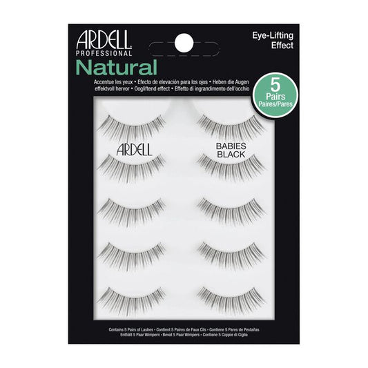 Lavender Ardell 5 Pack Natural Babies Lashes Black