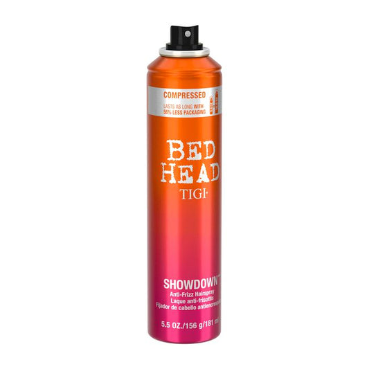 White Smoke TIGI Bed Head Showdown Anti-Frizz Hairspray