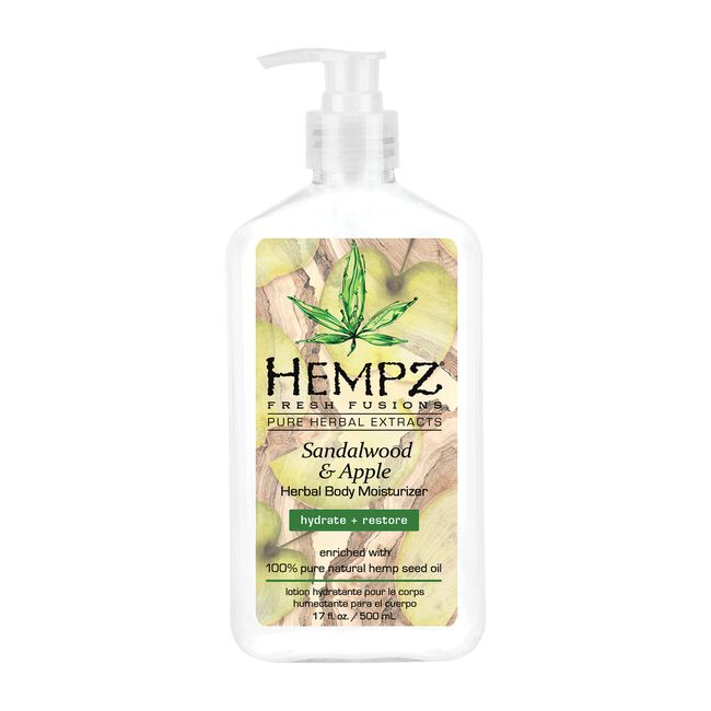 White Smoke Hempz Sandalwood & Apple Herbal Body Moisturizer