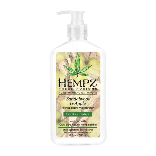 White Smoke Hempz Sandalwood & Apple Herbal Body Moisturizer