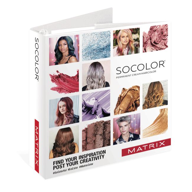 White Smoke Matrix SoColor Swatch Book
