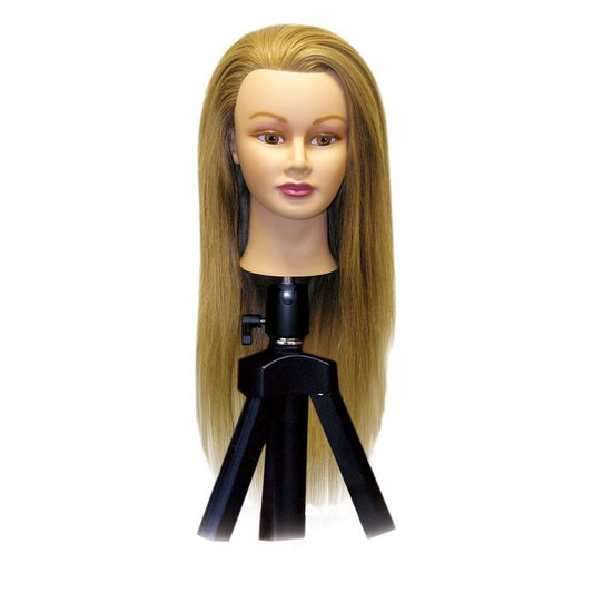 Black Salon Care Miss Phoebe Mannequin Head
