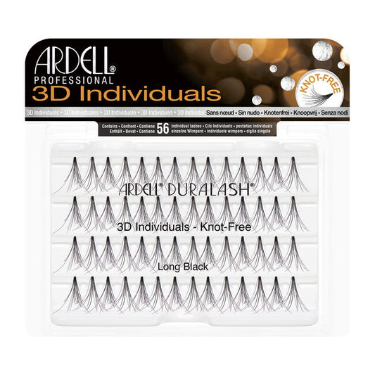 White Smoke Ardell 3D Individuals Lashes Long