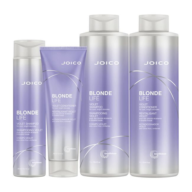 White Smoke Joico Blonde Life Violet Salon Opener
