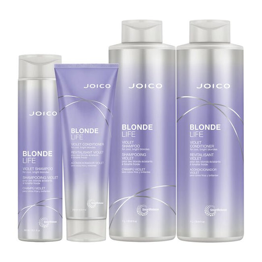 White Smoke Joico Blonde Life Violet Salon Opener