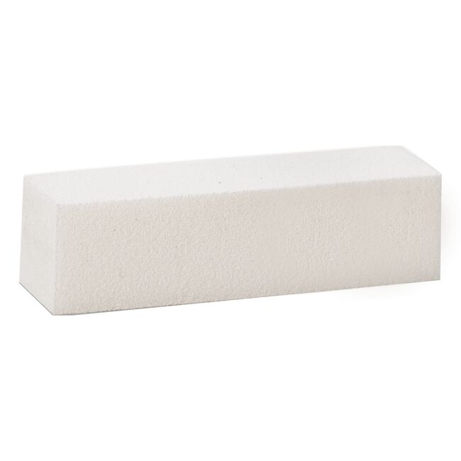 Light Gray Beauty Secrets 4-Sided White Buffer Block 12-Pack