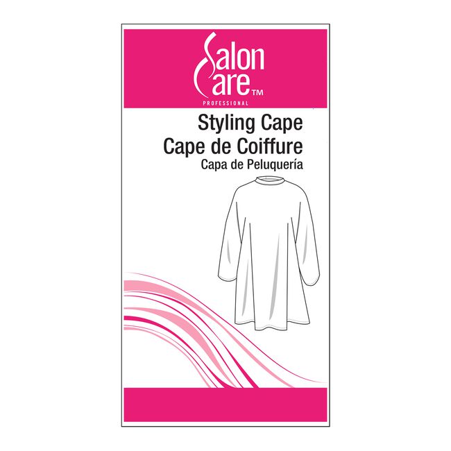 White Smoke Salon Care Salon Care Styling Cape with Arms