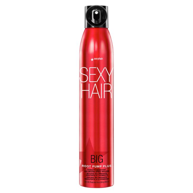 Brown SexyHair Root Pump Plus Volumizing Spray Mousse