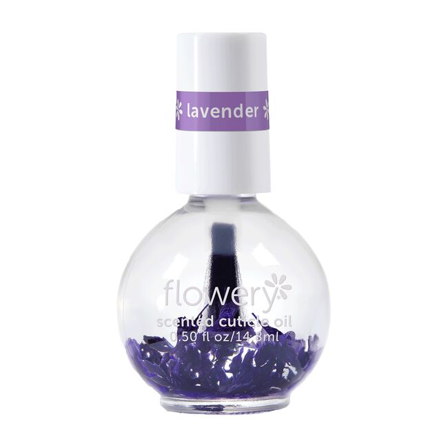 White Smoke Flowery Beauty Products 4-in-1 Lavendar Scented Nail & Cuticle Oil