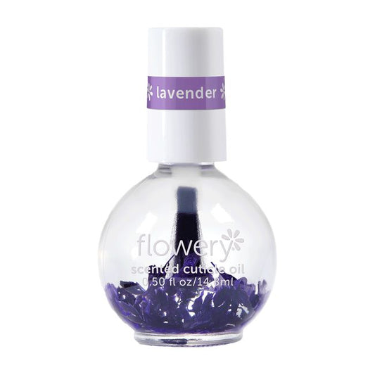 White Smoke Flowery Beauty Products 4-in-1 Lavendar Scented Nail & Cuticle Oil